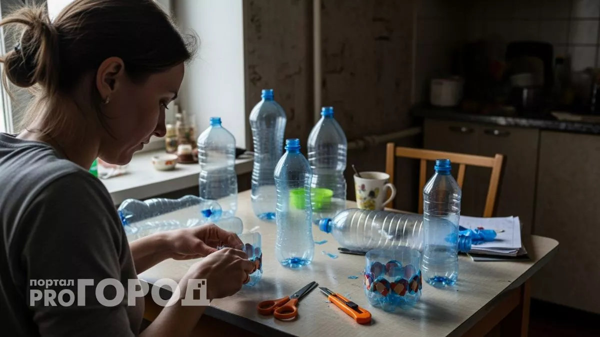 Ненужные пластиковые бутылки – золотое дно: 10 полезных поделок для кухни и огорода