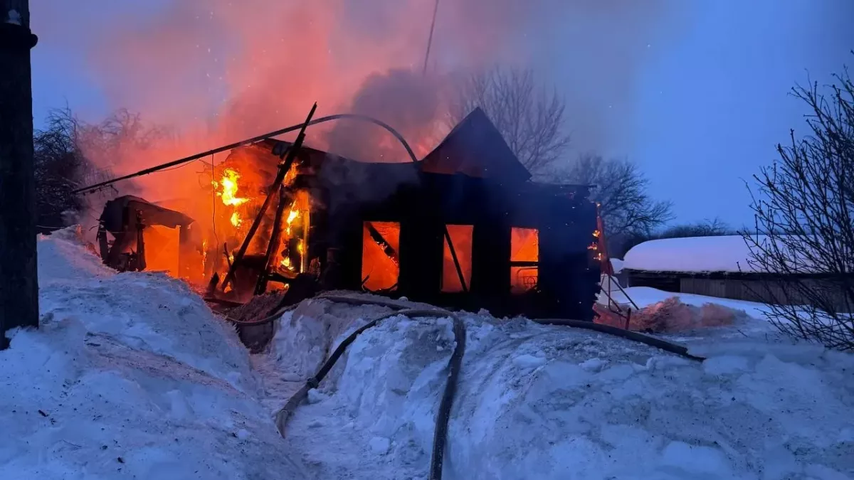 Пенсионерка погибла на пожаре в Пильнинском районе