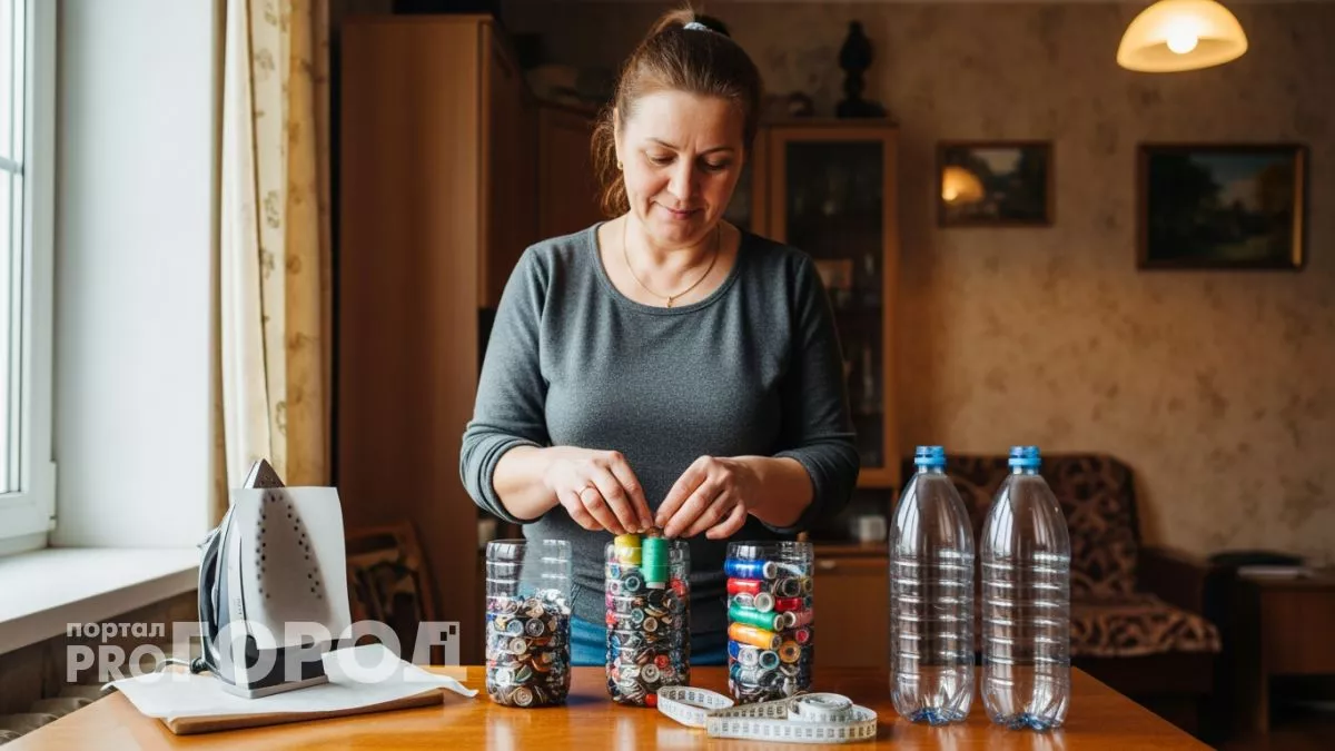 Пластиковые бутылки из мусорки превратились в мою секретную систему порядка всего за 15 минут