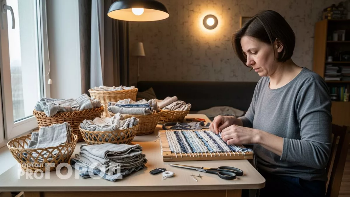 Старая футболка и час времени: создаю декор который гости принимают за покупки из дорогих магазинов