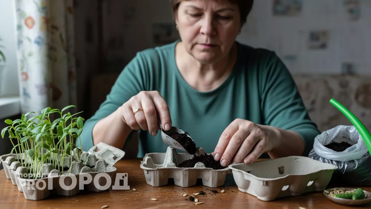 Картонные лотки от яиц собираю всю зиму — весной они становятся моими главными помощниками на даче