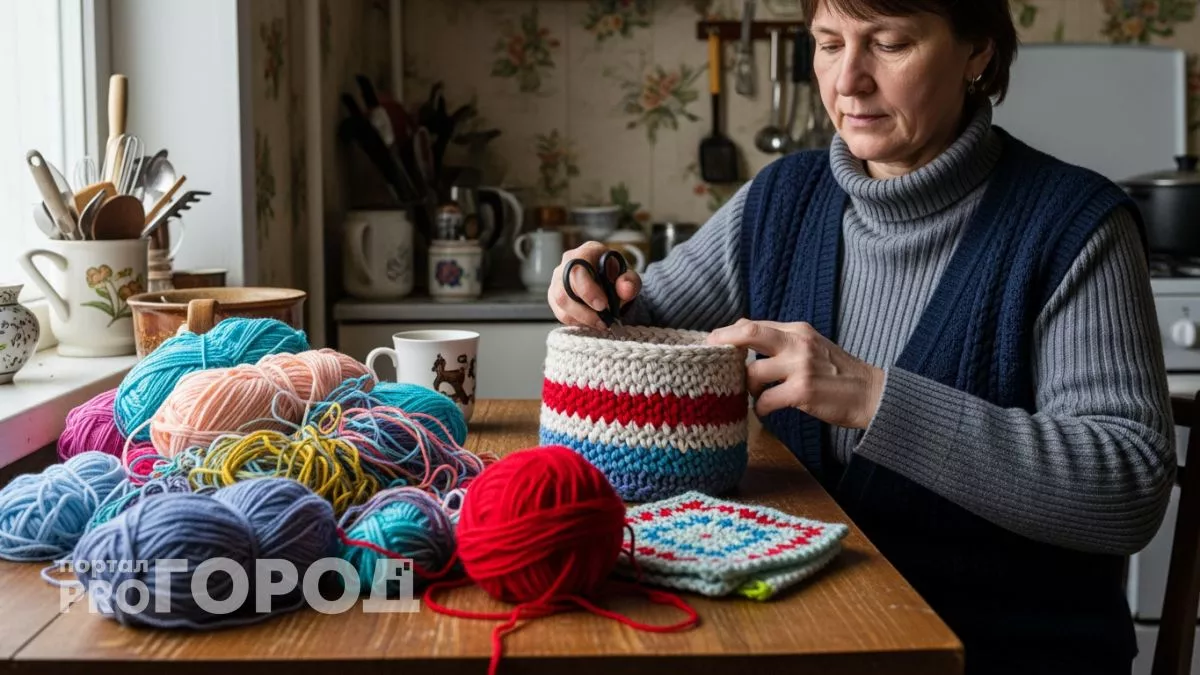 Остатки пряжи больше не лежат без дела — превращаю их в вещи которые экономят семейный бюджет