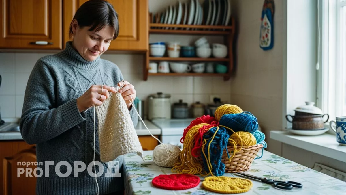 Каждый клубочек пряжи превращаю в домашние мелочи и забыла что такое походы в хозяйственный
