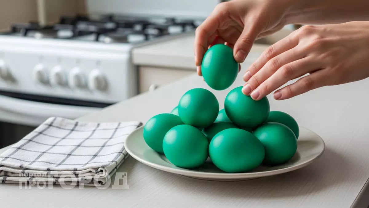 Луковая шелуха – прошлый век: покупаю в «Пятерочке» одну травку – крашенки на Пасху сияют ярче изумрудов