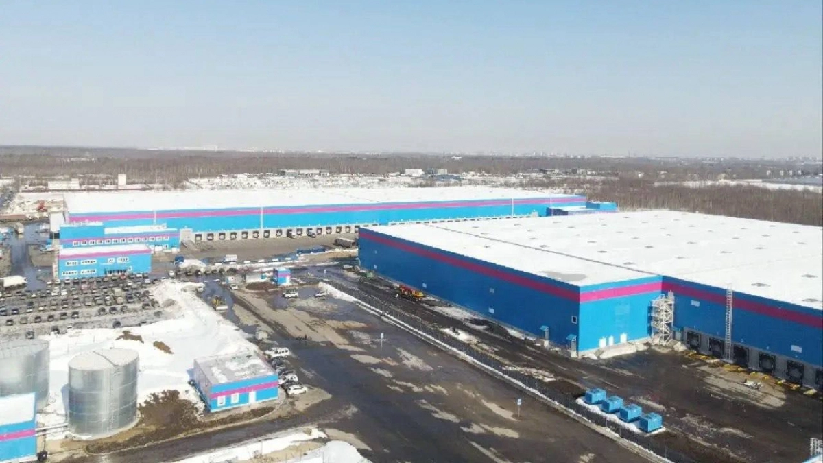 Логистический центр OZON за 12 миллиардов рублей открыли в Нижнем Новгороде