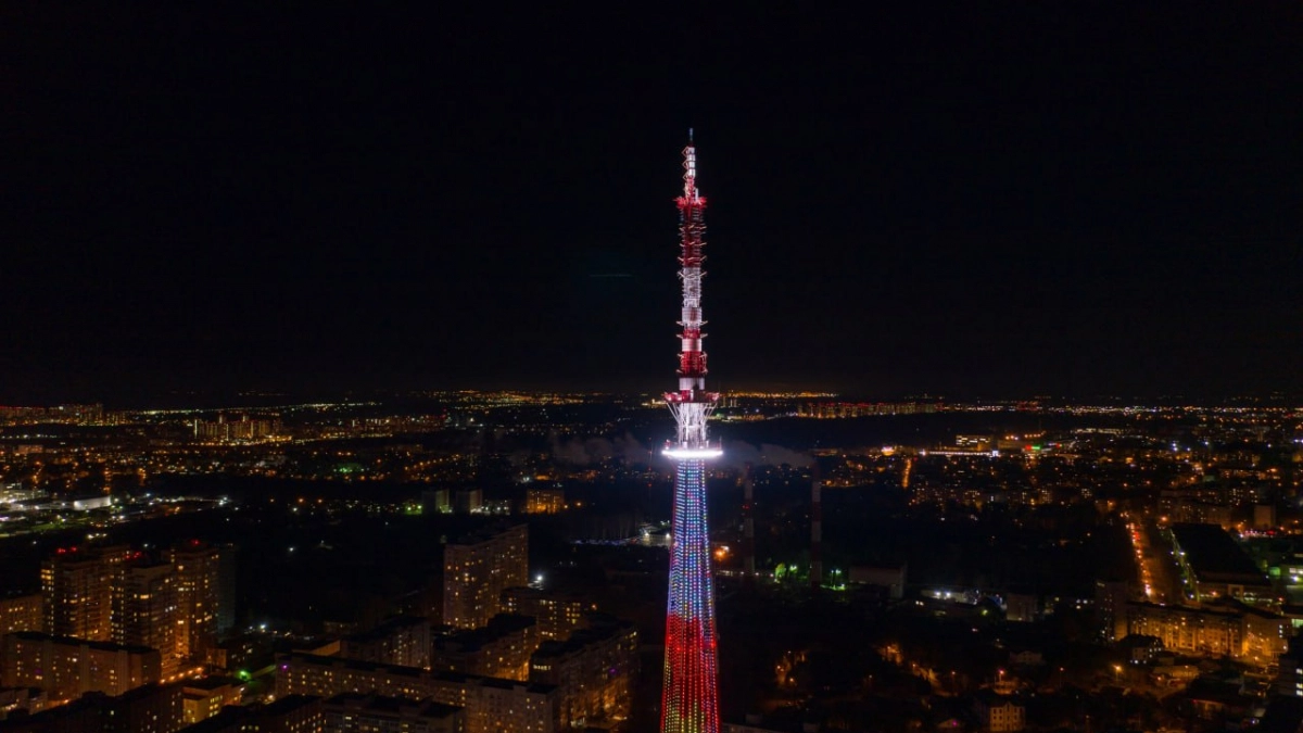 Нижегородская телебашня включит праздничную подсветку к годовщине воссоединения Крыма и Севастополя с Россией