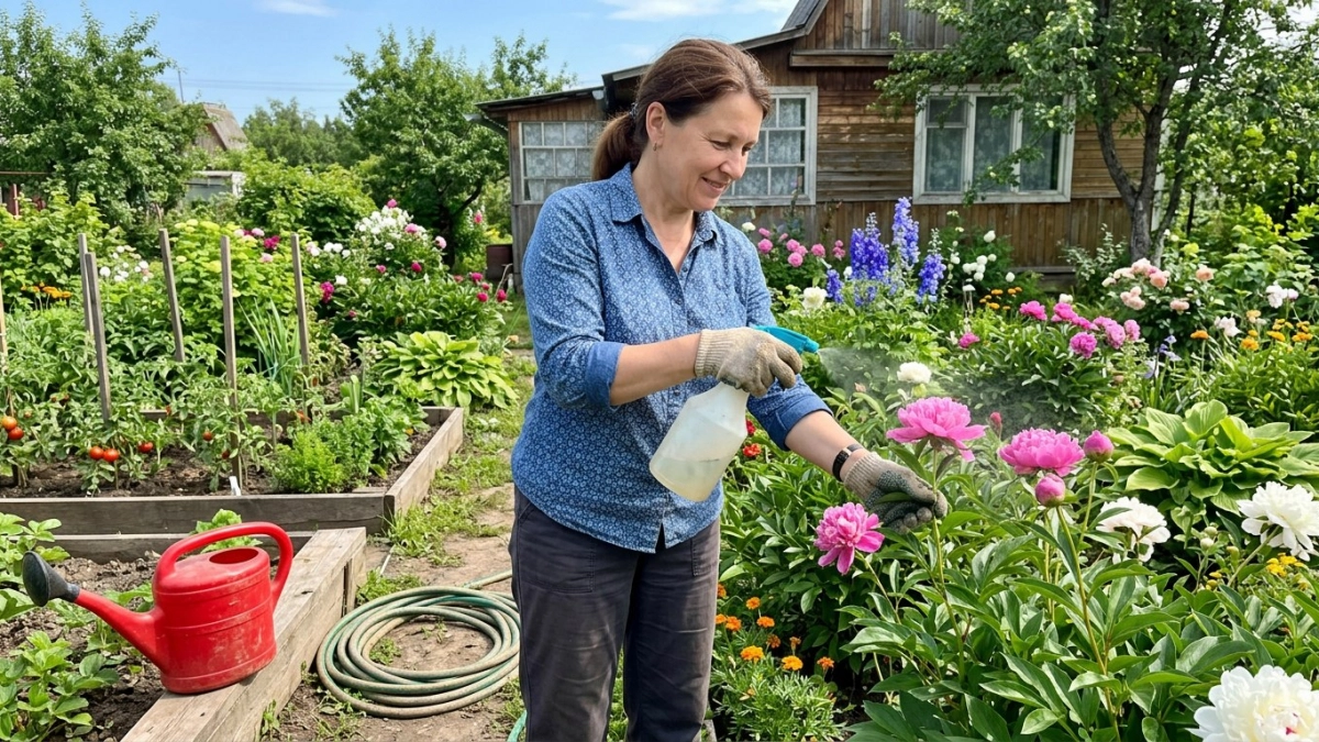Тля исчезает за три дня: простой мыльный трюк спасает цветы летом без грамма химии