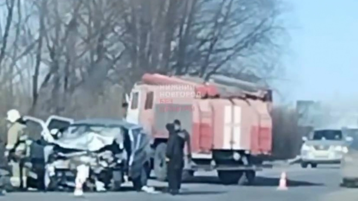 Два водителя погибли в ДТП на трассе "Кстово - Дальнее Константиново"