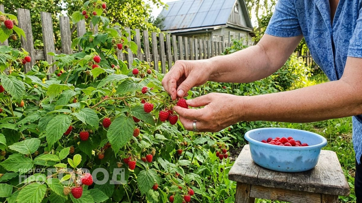 Полено для малины: мои кусты не разрастаются по участку, а урожай собираю ведрами