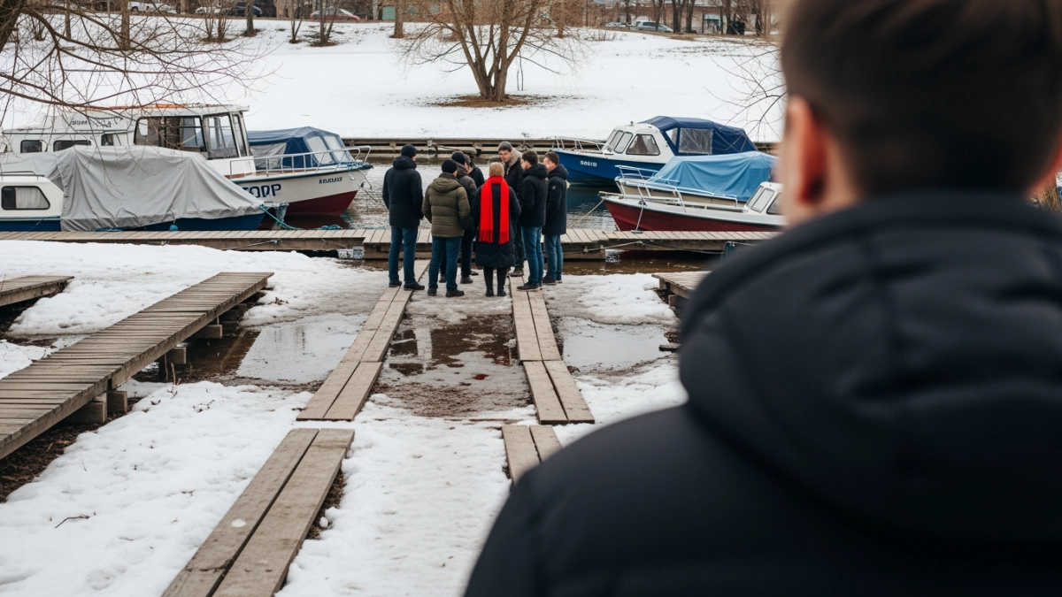 Лодочники «Нептуна» отказались передавать землю под конвоем полиции