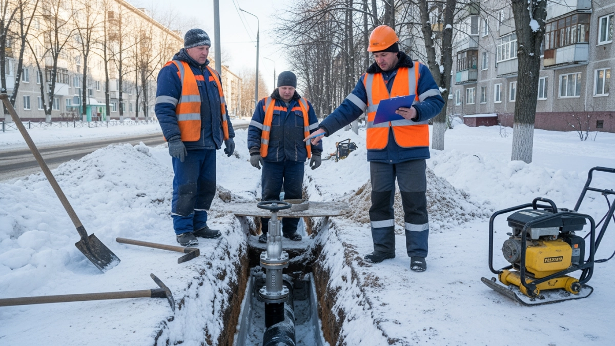 После серии январских прорывов Дзержинский водоканал отчитался о 100% выполнении инвестпрограммы