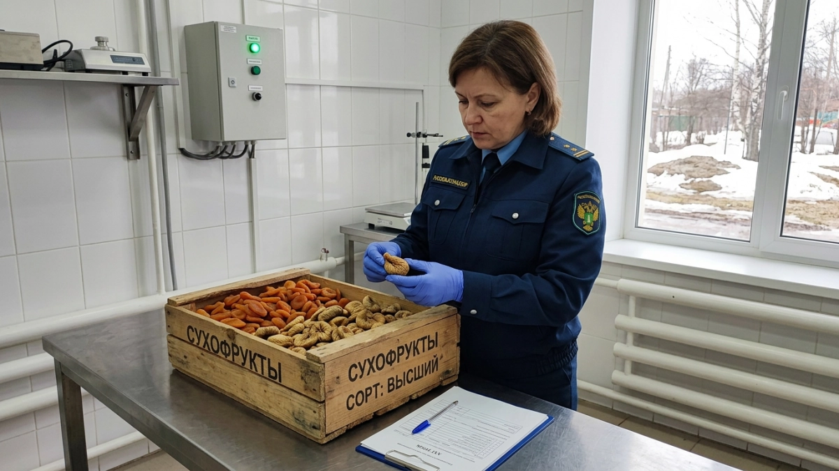 В нижегородском аэропорту изъяли 16 кг сухофруктов из Узбекистана