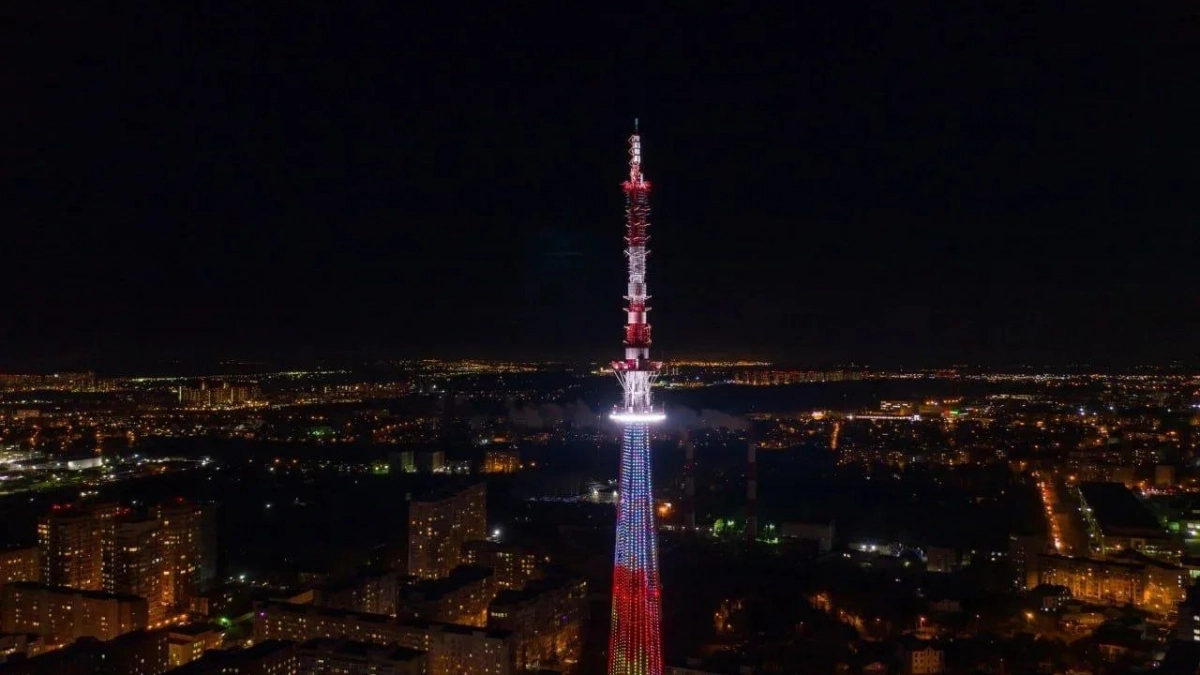 В Нижнем Новгороде телебашня засияет в честь Ночи театрального искусства
