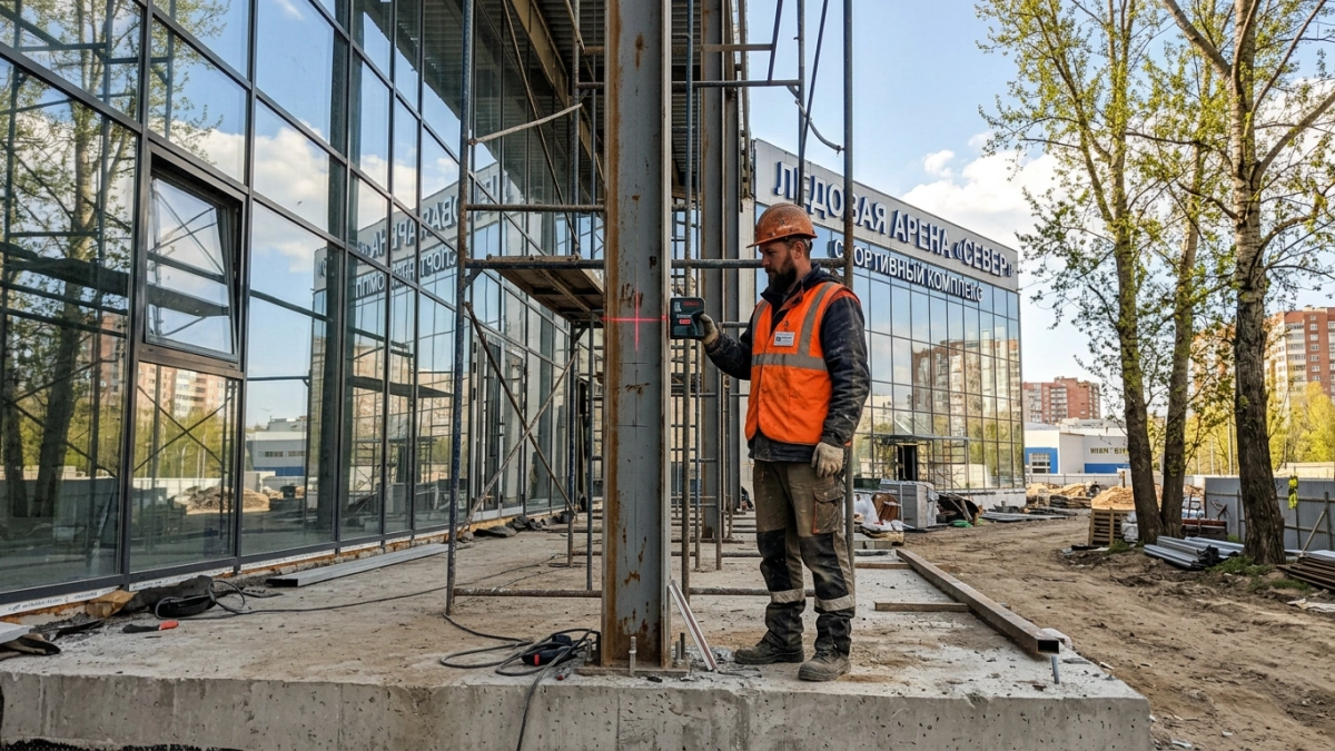 Ледовая арена на Стрелке готова на 99,9%: источник назвал месяц открытия