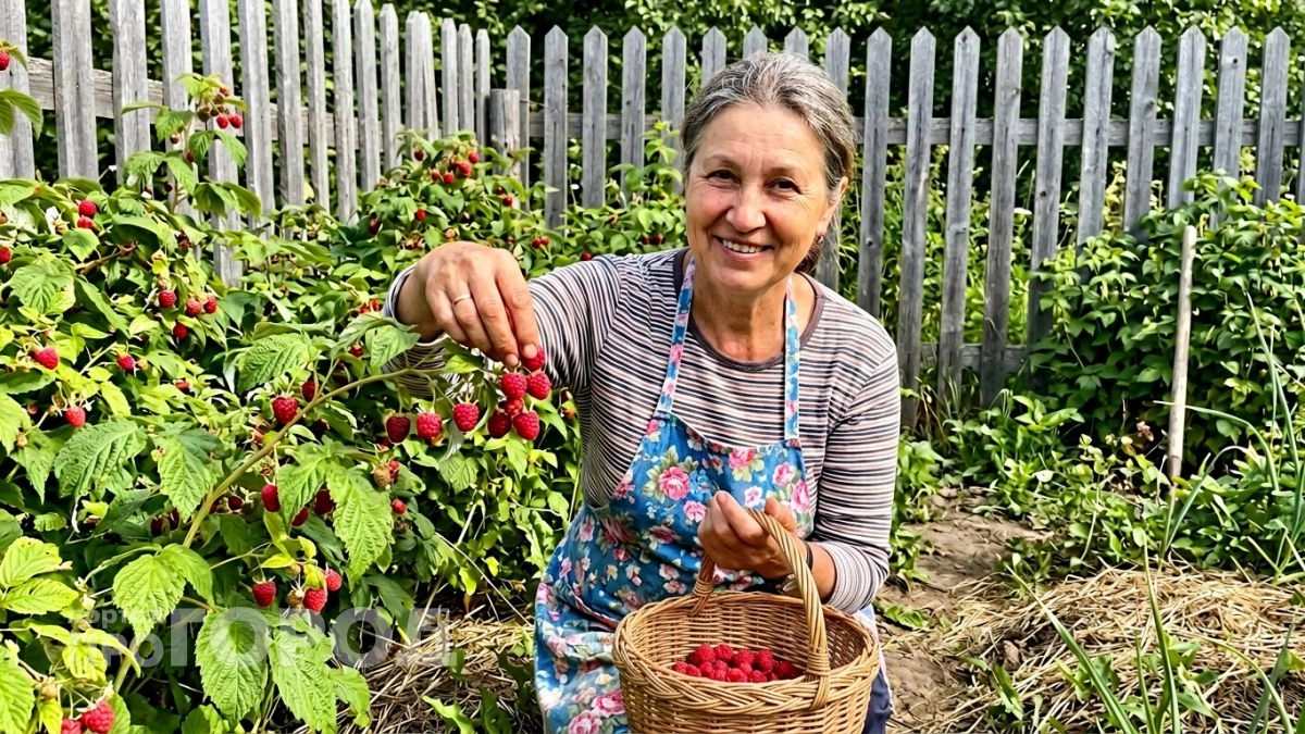 Вношу каждую весну подкормку для малины из трех компонентов – и летом собираю крупные и сладкие ягоды 