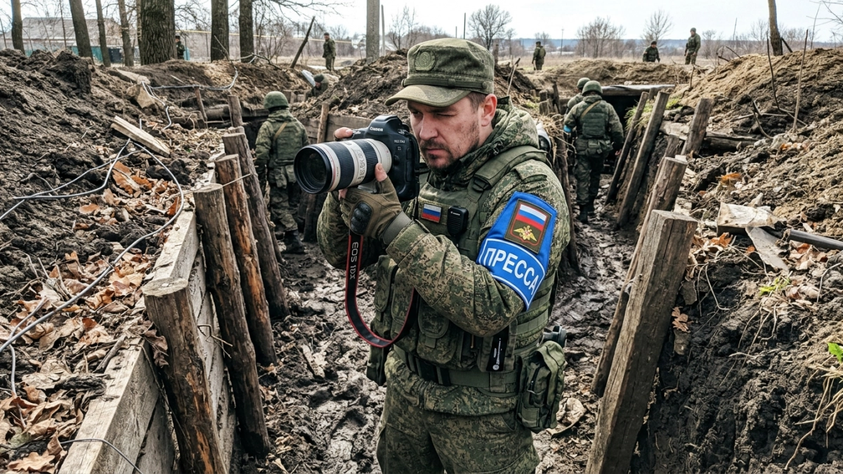 Офицер Росгвардии получил «Золотое перо России» за репортажи с линии фронта