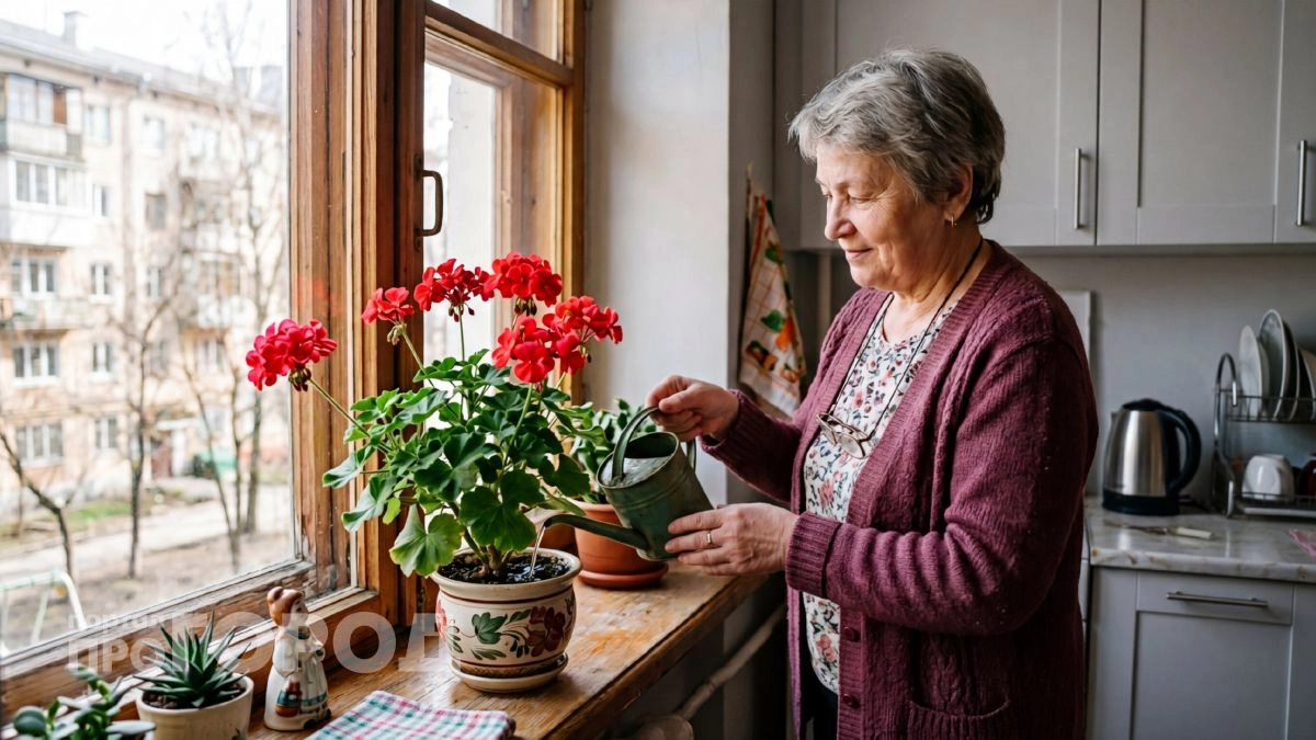Бросаю 1 аптечную таблетку в горшок – чахлая герань цветет как бешеная до самых заморозков
