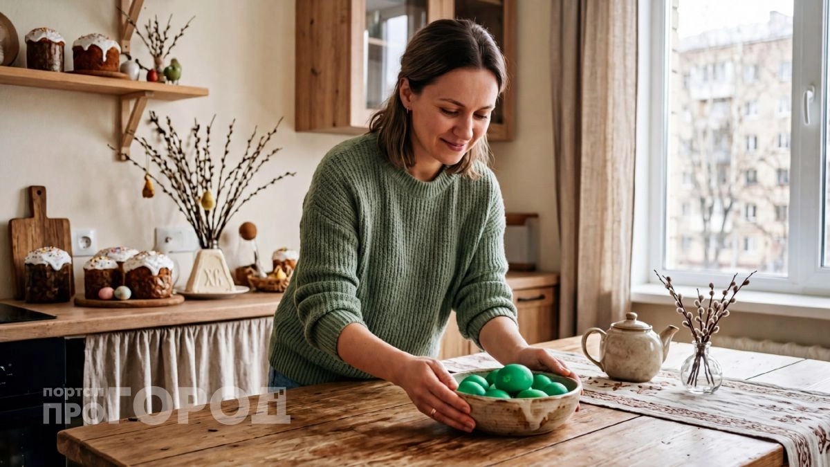 Крашу яйца на Пасху в цвет изумруда без химии: смотрятся роскошно и необычно 