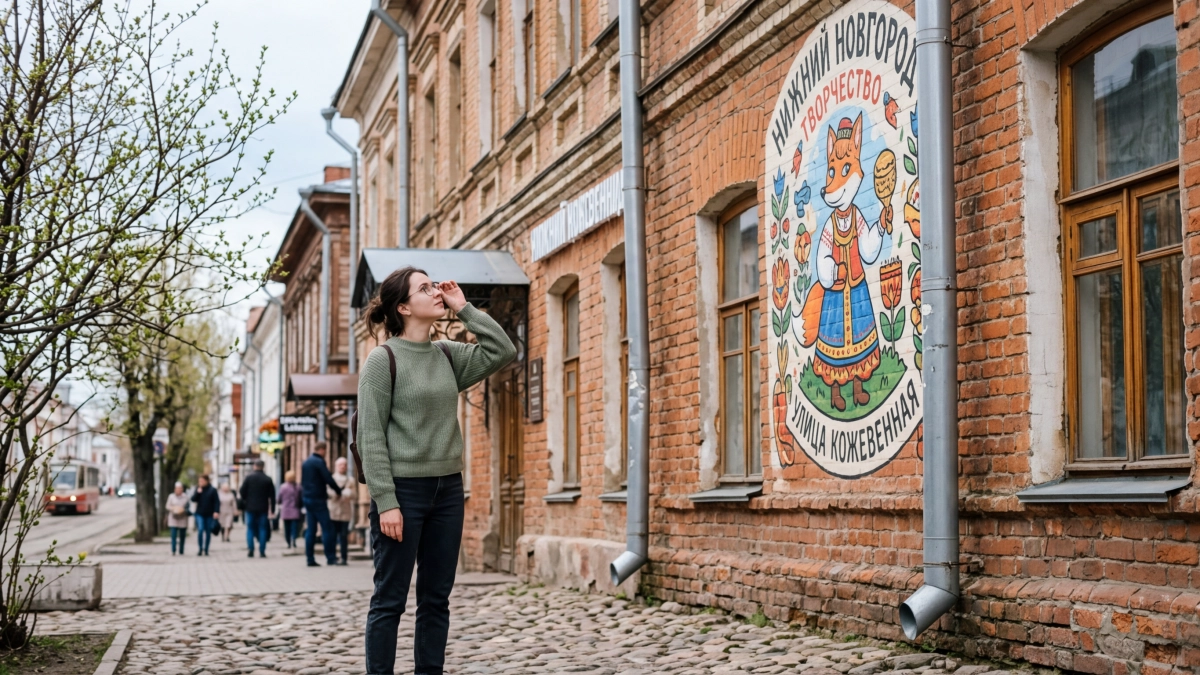 После двух краж на улице Студеной появился новый арт-объект с персонажем «Симпсонов»