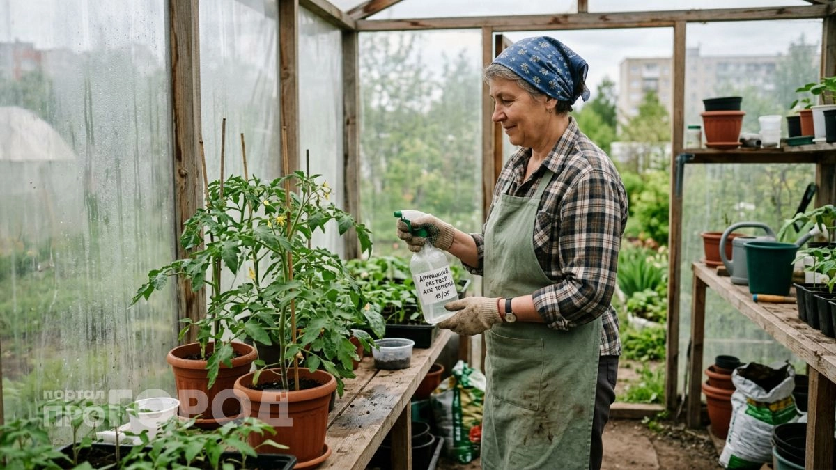 Развожу ложку соды в ведре и за вечер снимаю тлю с каждого куста — дешевле пачки соли и работает без химии
