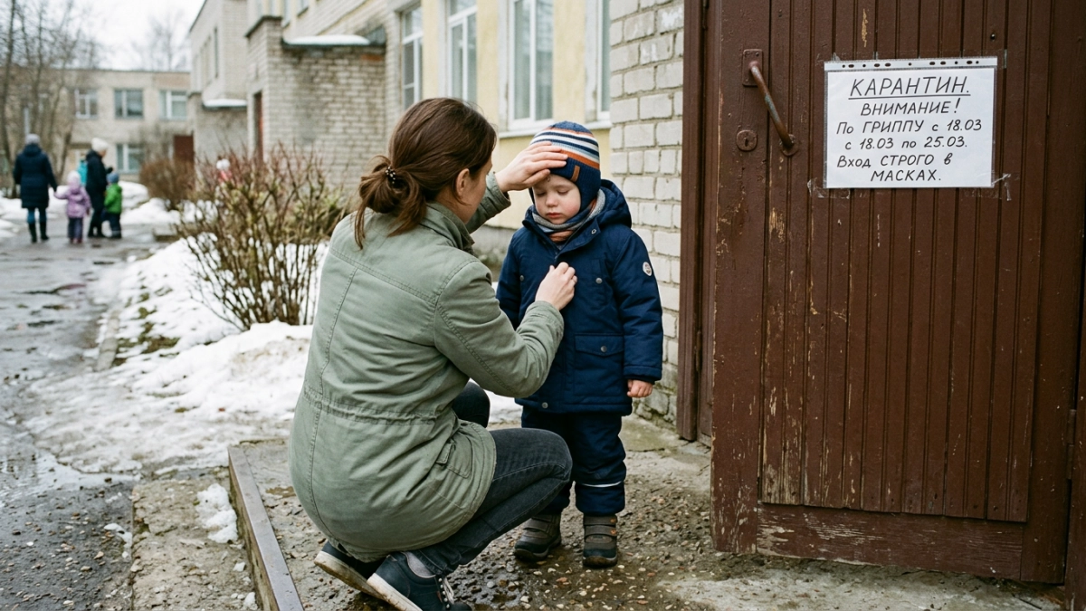 В Нижегородской области закрыли пять детских садов на фоне вспышки ОРВИ
