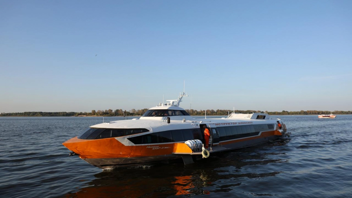 Началась продажа билетов на июньские рейсы "Метеора 120Р" Нижний Новгород - Ярославль