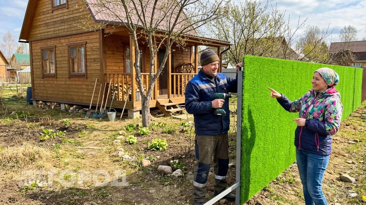 Идеальное ограждение для вашего участка: профлист уходит в прошлое – стильный способ создать уединение на даче