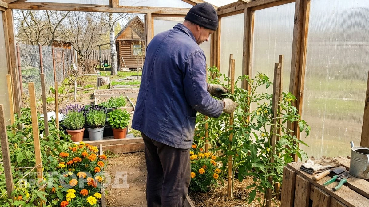 Забудьте про бархатцы: я нашла растение которое выгоняет паутинного клеща из теплицы без всякой химии
