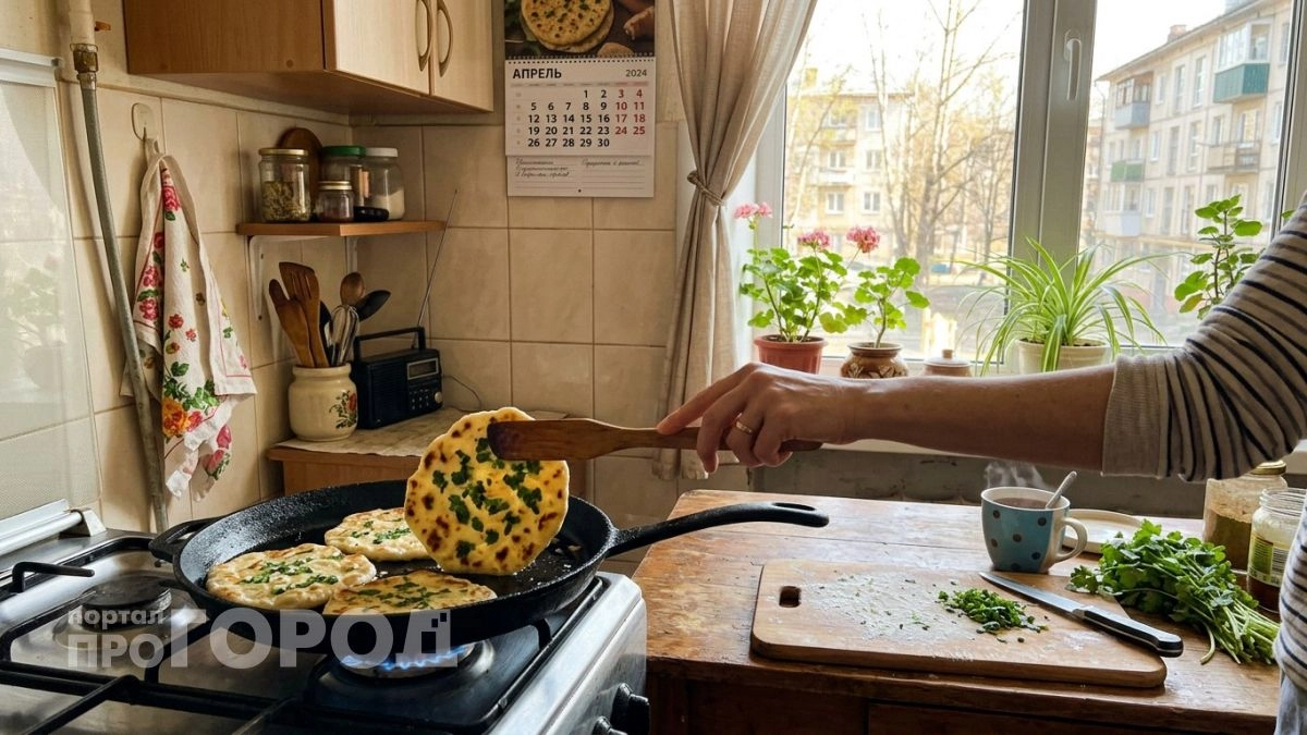 За 3 минуты пеку лепёшки вместо хлеба: мука, вода, соль – к любому блюду заходят на ура