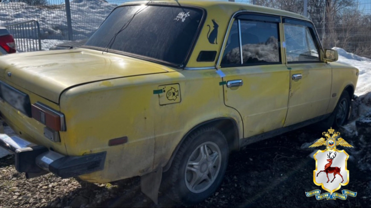 Молодые люди устроили ночной вояж на угнанной машине в Княгинино