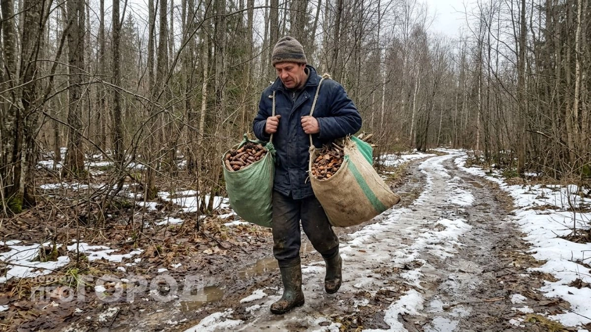 Шишки и желуди из леса тащу мешками в апреле – и получаю урожай лучше, чем соседей