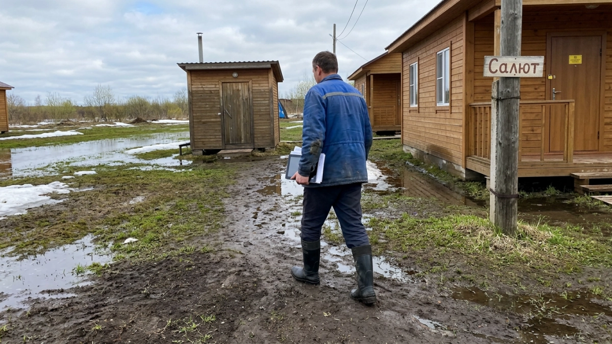 Детские лагеря Нижегородской области затопило в межсезонье — дети не пострадали