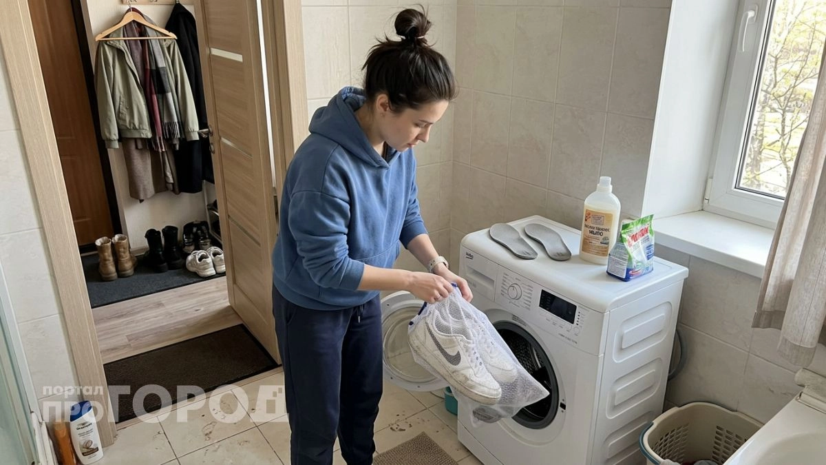 Перестаньте стирать кроссовки вместе со шнурками: эта ошибка портит обувь и машинку быстрее чем вы думаете