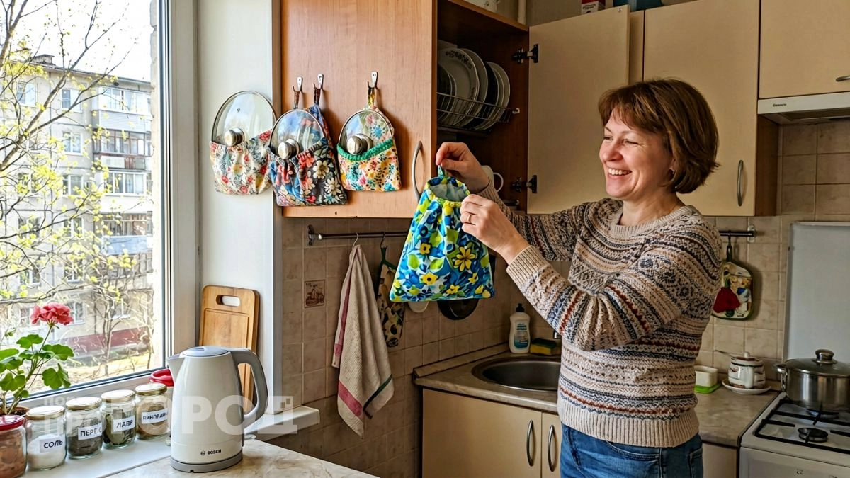 Забыла про бардак в шкафу с крышками: внедрила простой метод организации пространства и теперь навожу порядок за секунду