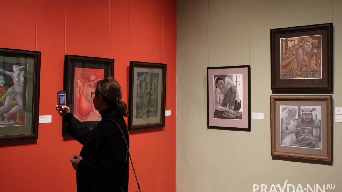 Художник Насекин вернулся на малую родину с 24-й персональной выставкой