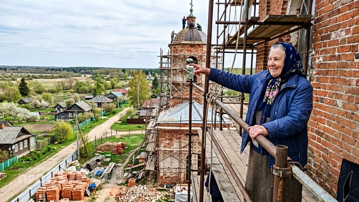 Две пенсионерки взялись за руины храма: через 9 лет их работу называют чудом, в которое не верили даже соседи