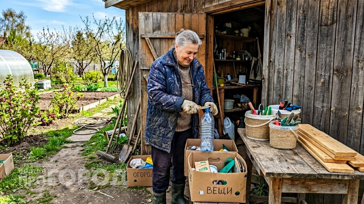 Хватит выбрасывать бытовой хлам: превращаю обычный мусор в полезные приспособления для дачи за копейки