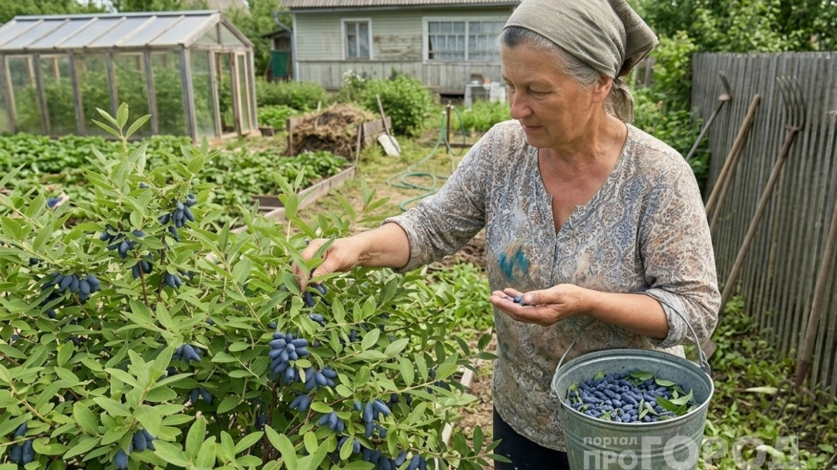 В апреле под жимолость лью копеечное средство: с трех кустов собираю по 12 кг отборных ягод с пятирублевую монету - делюсь секретом