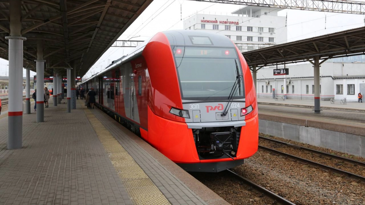 "Ласточка" Нижний Новгород - Москва на майские пойдет с 10 вагонами