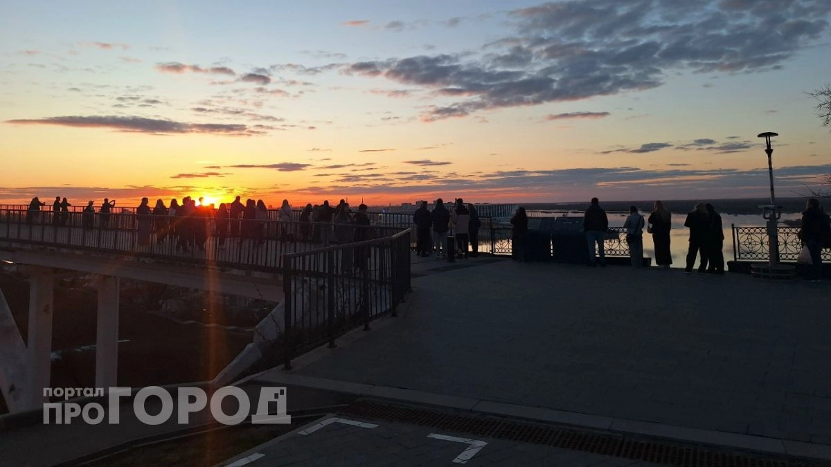 Облачный понедельник с вечерним дождем ожидает нижегородцев