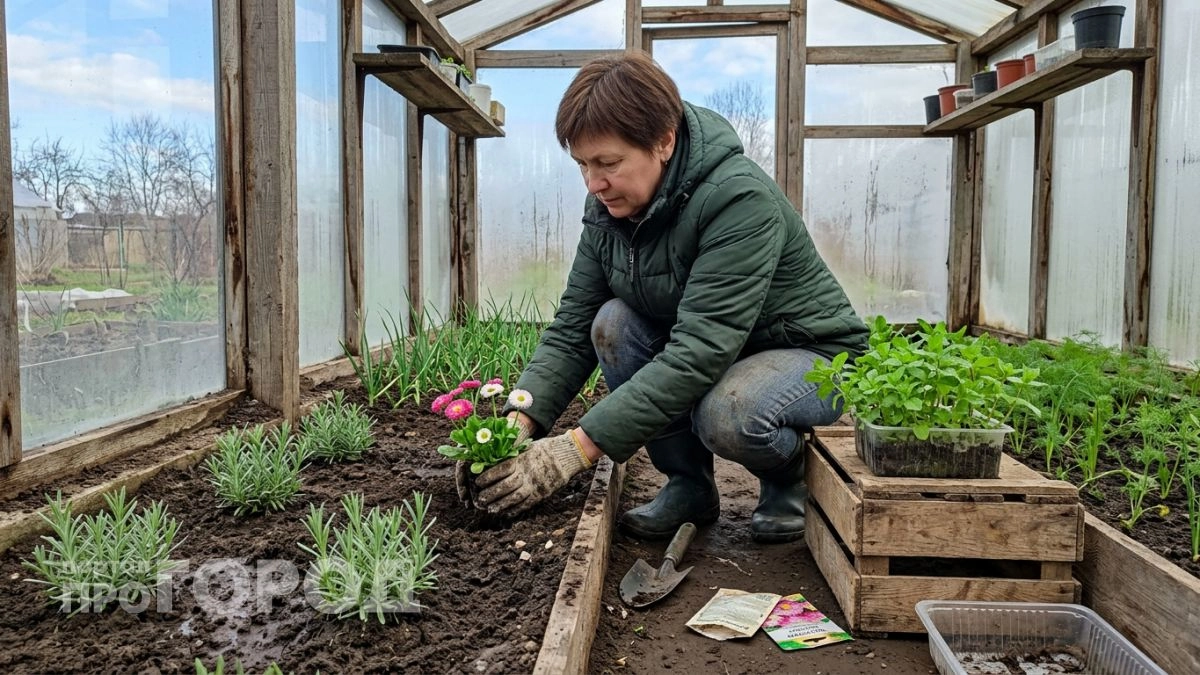 Убрала бархатцы из теплицы и нашла идеальную замену: теперь паутинный клещ обходит мои грядки стороной