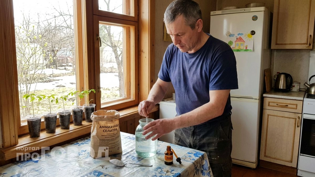 Забудьте про обычный полив: этот доступный домашний раствор сделает стебли томатов толстыми как карандаш