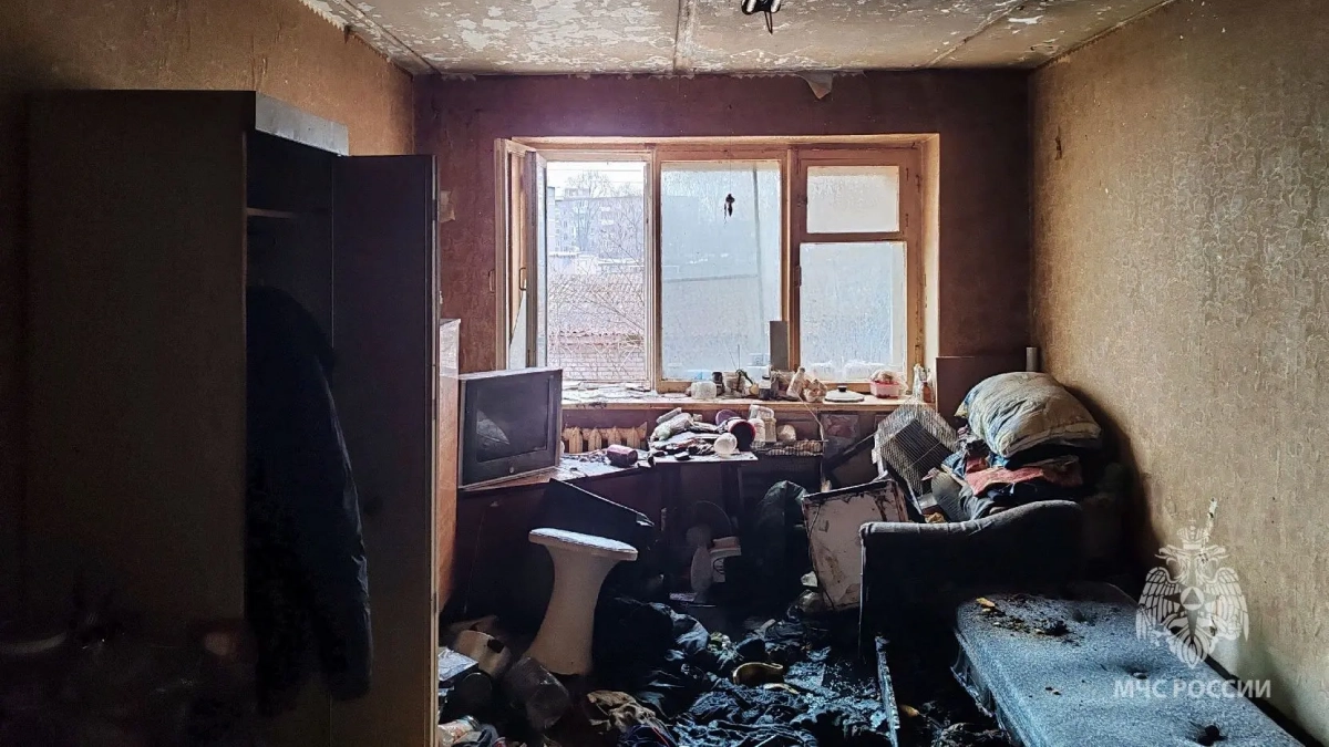 В Заволжье пожилой мужчина погиб из-за пожара в пятиэтажке