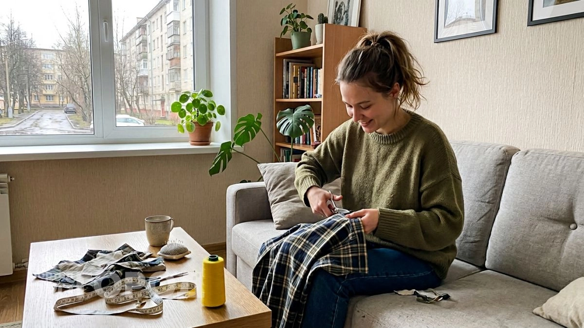 Мамины плащи из 90‑х не трогаю: с одним клубком пряжи превращаю в модные сумки