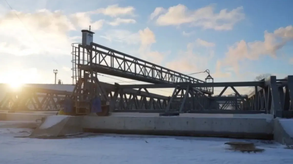 Водоканал Нижнего разрывает контракт с подрядчиком после обрушения купола отстойника