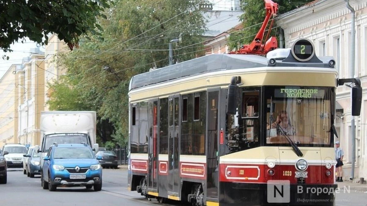 Трамвай №2 в Нижнем Новгороде изменит маршрут на выходных из-за асфальтировки