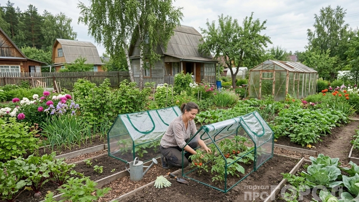 Больше не трачусь на дорогие теплицы: нашла в Чижике мини-парник за 1000 руб - умнее огорода не придумать