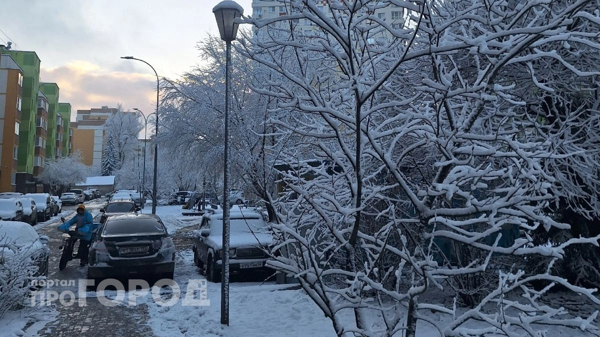 Снежный покров до 13 сантиметров ожидается в Нижнем Новгороде в ближайшие дни