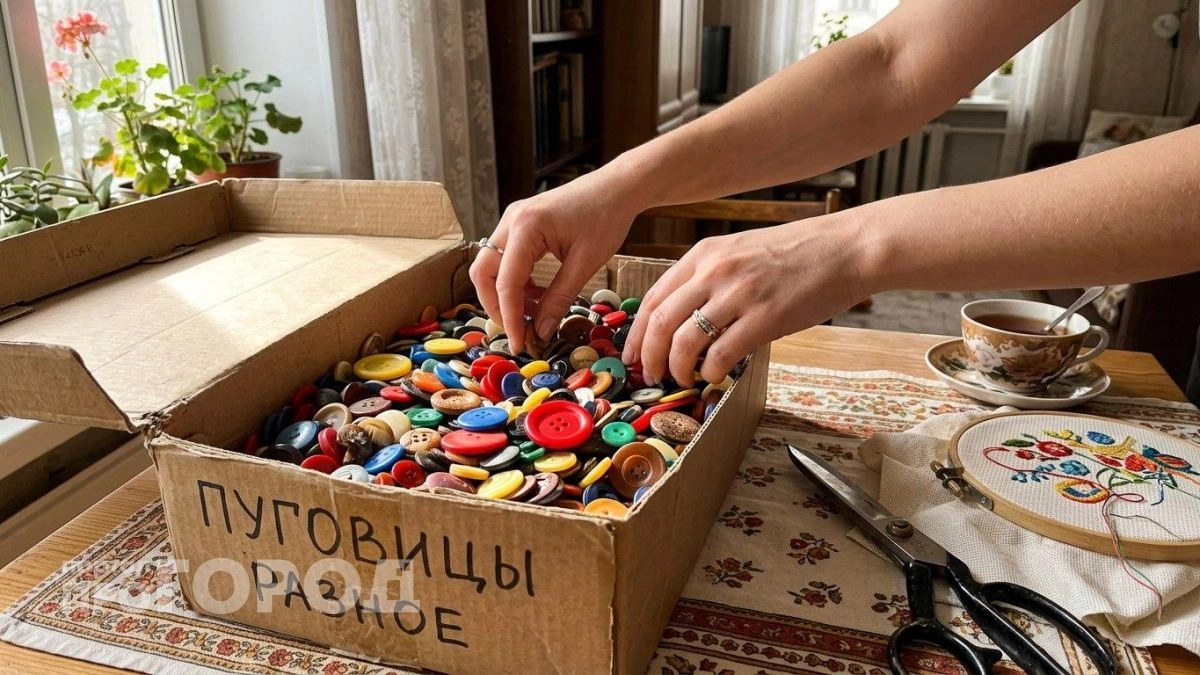 Перестала выбрасывать пуговицы со старых вещей: 5 простых способов превратить их в стильный декор для дома