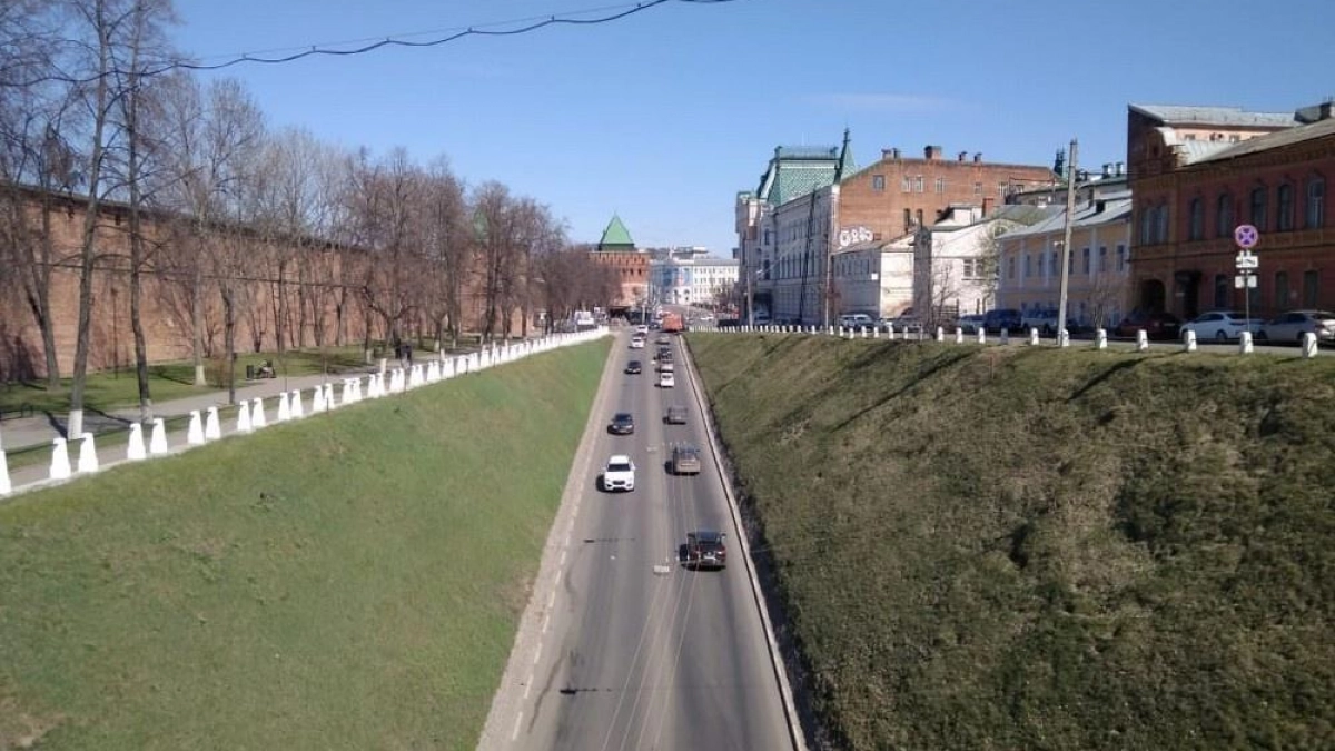 В Нижнем Новгороде слухи об оползне под кремлём оказались ложными